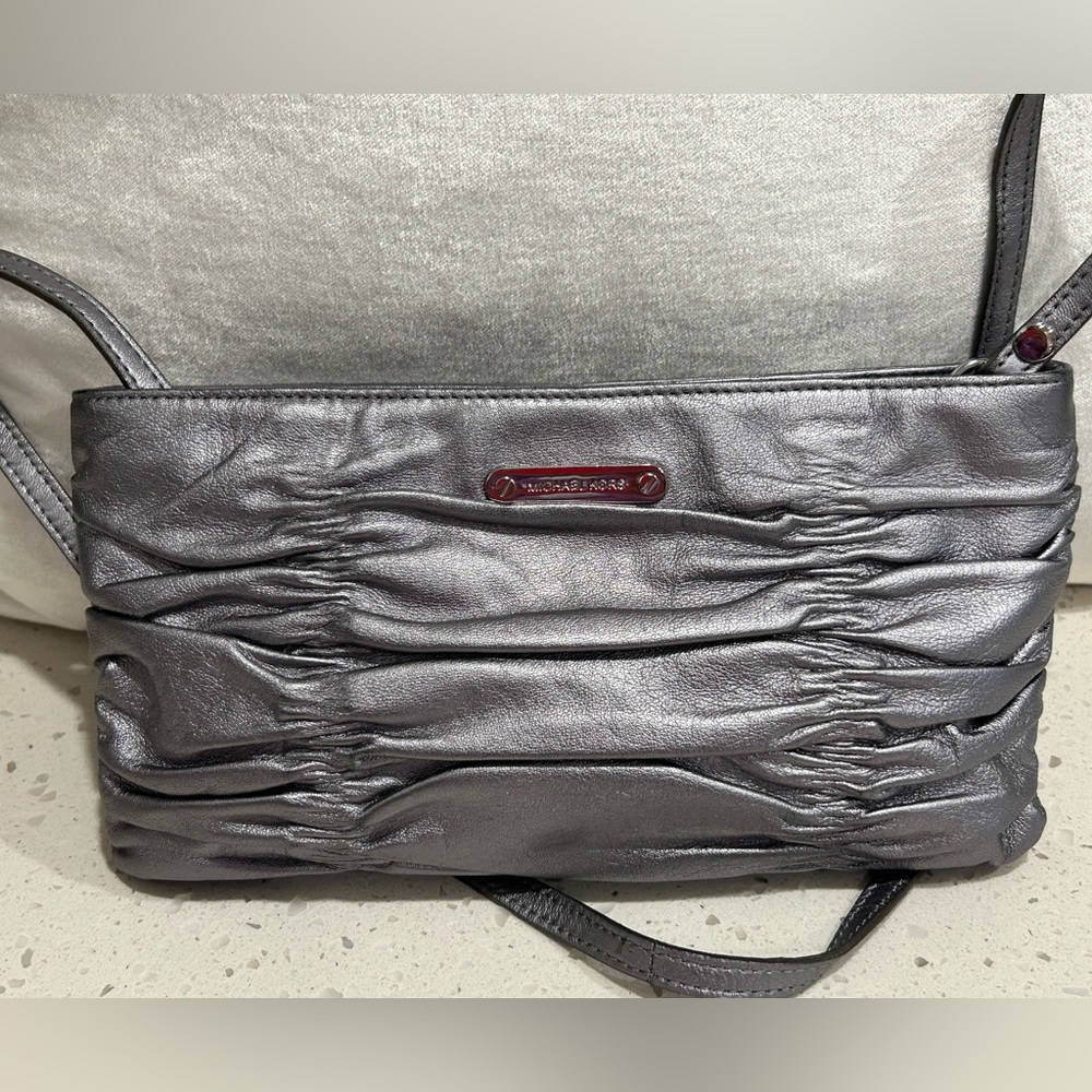 Michael Kors Metallic Shoulder/Clutch Bag